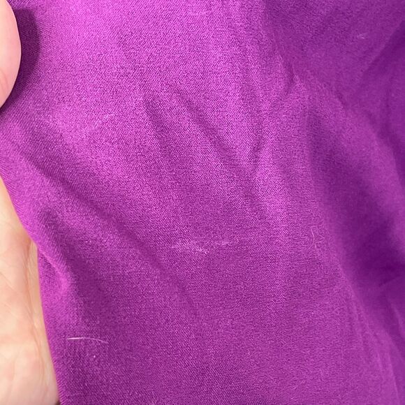 Calvin Klein Purple Sleeveless Sheath Dress in Size 0 Corpcore Office Siren NWT - Picture 7 of 14